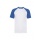 FOTL T-shirt Baseball White/Royal S - Zdjęcie