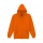Gildan Adult Full Zip Hood Sweat Safety Orange S - Zdjęcie