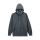 Gildan Adult Full Zip Hooded Sweat Dark Heather S - Zdjęcie