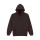 Gildan Adult Hooded Sweatshirt Dark Chocolate S - Zdjęcie
