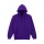 Gildan Adult Hooded Sweatshirt Purple S - Zdjęcie