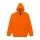 Gildan Dryblend Adult Hood. Sweat. Safety Orange S - Zdjęcie