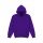 Gildan Hooded Sweatshirt Youth Purple S - Zdjęcie