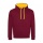 JH KIDS VARSITY HOODIE Burgundy/Gold 12/13 - Photo