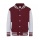 JH KIDS VARSITY JACKET Burgundy/H. Grey 12/13 - Zdjęcie