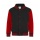 JH KIDS VARSITY JACKET Jet Black/F. Red 12/13 - Zdjęcie