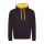 JH VARSITY HOODIE Jet Black/Gold 2XL - Photo