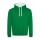 JH VARSITY HOODIE Kelly Green/A. White 2XL - Photo