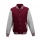 JH VARSITY JACKET Burgundy/H. Grey L - Zdjęcie