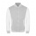 JH VARSITY JACKET H. Grey/White 2XL - Zdjęcie