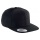 K-UP Cap Flat Peak-6 Panels Black/Black - Photo