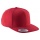 K-UP Cap Flat Peak-6 Panels Red/Red - Photo