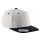 K-UP Cap Flat Peak-6 Panels White/Black - Photo