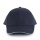 K-UP Orlando Men 6 Panel Cap Navy/Sky Blue - Zdjęcie