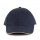 K-UP Orlando Men 6 Panel Cap Navy/Yellow - Zdjęcie