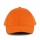 K-UP Orlando Men 6 Panel Cap Orange/Navy - Zdjęcie