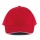 K-UP Orlando Men 6 Panel Cap Red/White - Zdjęcie