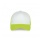 K-UP Trucker Mesh Cap-5 Panels White/Fluo.Yellow - Zdjęcie