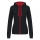 Kariban Ladies Cont. Hooded F.Zip Bl./Red XS - Photo