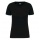 Kariban Ladies SS Daytoday T Black/Kelly Green S - Zdjęcie