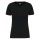 Kariban Ladies SS Daytoday T Black/Red XS - Zdjęcie