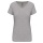 Kariban Ladies SS V-Neck T-Shirt Navy L.G.Heat. S - Zdjęcie