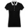 Kariban Ladies Two-Tone Pique Polo Bl./O.Grey XS - Zdjęcie