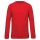 Kariban Men Organic Crew Reglan Sweat Red S - Photo