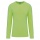 Kariban Men's Long Sleeve T Lime S - Zdjęcie
