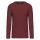 Kariban Men's Long Sleeve T Wine S - Zdjęcie