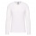 Kariban Men's Long Sleeve V-Neck T White S - Photo