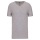 Kariban Men's SS V-Neck T-Shirt L.G.Heather S - Zdjęcie