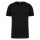 Kariban Men's V-Neck T 180 g Black S - Photo