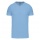 Kariban Men's V-Neck T 180 g Sky Blue S - Photo