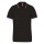 Kariban Men SS Polo Black/Red/White S - Zdjęcie