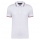 Kariban Men SS Polo White/Navy/Red S - Zdjęcie
