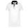 Kariban Men Two-Tone Jersey Polo White/Navy S - Zdjęcie