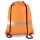 Kimood Drawstring Backpack Fluorescent Orange - Zdjęcie