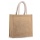 Kimood Jute Canvas Tote Small Natural/Gold - Zdjęcie