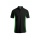 *Promodor Men’s Contrast Polo black-k. green M - Zdjęcie