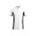 *Promodor Men’s Contrast Polo white-black L - Zdjęcie