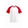 *Promodor Men’s Raglan-T white-red XL - Photo