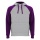 ROLY BADET HEATHER GREY/PURPLE S - Photo