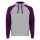 ROLY BADET HEATHER GREY/PURPLE S - Photo