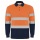 ROLY POLARIS L/S NAVY BLUE/FLUOR ORANGE S - Zdjęcie