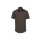 Russell Men's SS Fitted Stretch Shirt Choclt S - Zdjęcie