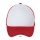 Sol's Bubble 5-Panel Mesh Cap White/Red - Zdjęcie