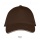 Sol's Long Beach 5 Panel Cap Chocolate/Beige - Zdjęcie