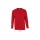 Sol's Monarch Men LS T-shirt Red S - Zdjęcie