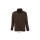 Sol's North Men's Zipped Fleece Dark Chocolate XS - Zdjęcie